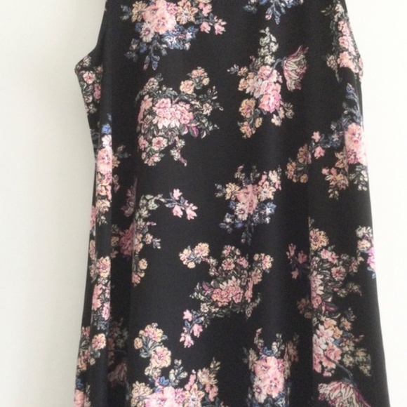 Pink Rose Floral Dress Medium - Picture 4 of 4